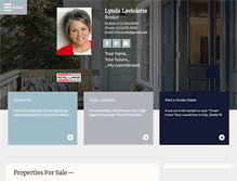 Tablet Screenshot of lyndalaviolette.com